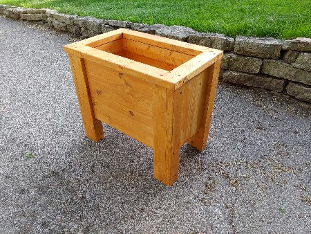Raised bed planter